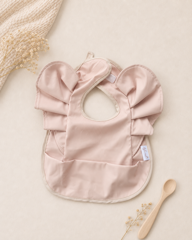 Blush Pink Feeding Bib