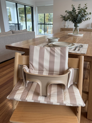 Oat Stripe Tripp Trapp Cushion